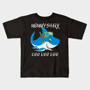 Mommy Shark Doo Doo Doo Kids T-Shirt